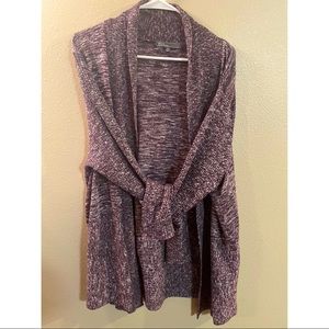 Purple Cardigan